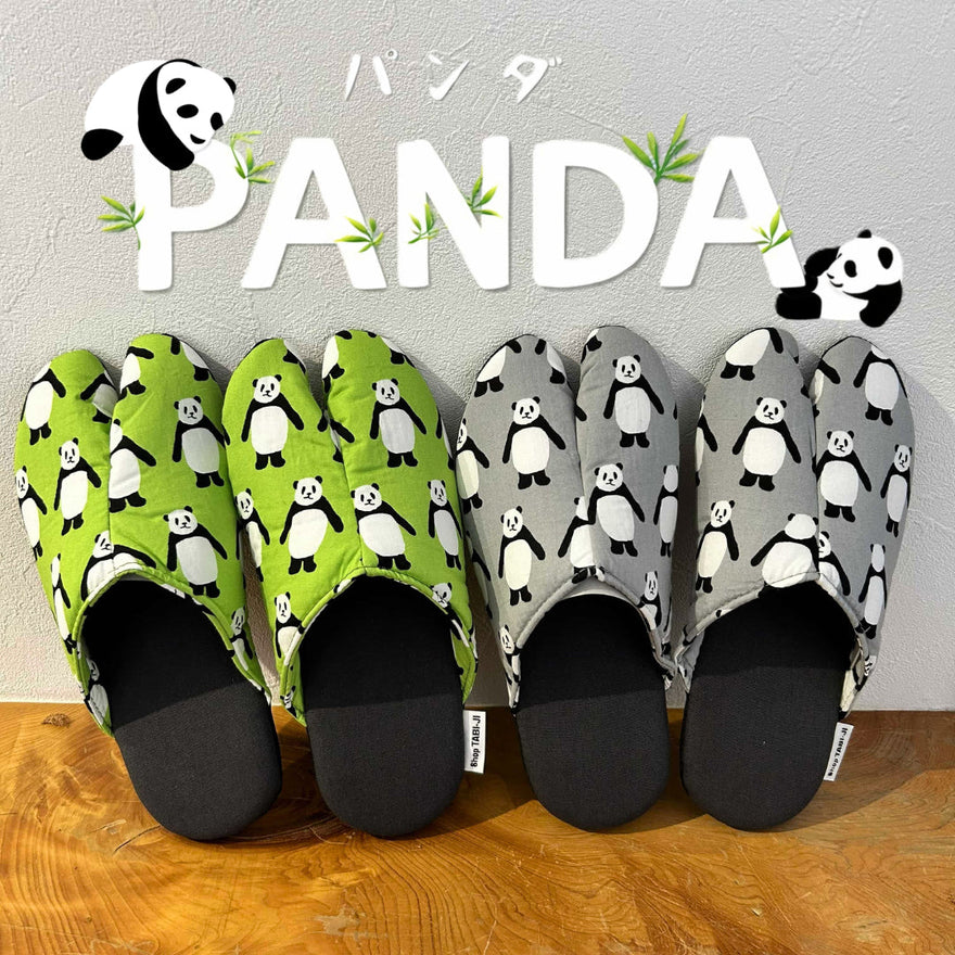 新商品 足袋スリッパ 「パンダ」販売開始！