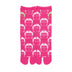 Front view of long pink Tabi Socks " Kamakura Daibutsu "