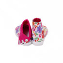 Back view of pink Tabi Shoes " KIDS SUN GARDEN "