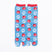 Front view of long light blue Tabi Socks " Tai "