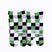 Front view of short black Tabi Socks " Chigiri-e "