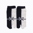 Front view of short black Tabi Socks " Goen "