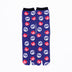 Front view of long navy Tabi Socks " Tai "