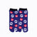 Front view of short navy Tabi Socks " Tai 