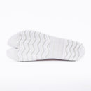 Outsole view of pink Tabi Shoes " SUN GARDEN "