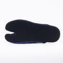 Outsole view of red Tabi Slippers " KASUMI "