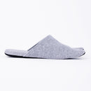 Right side of gray Tabi Slippers " PILE "