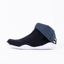 Left side of black Tabi Shoes " RAIN "