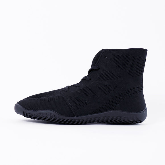 Left side of black Tabi Shoes "SPORTS JOG Ⅱ"