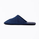 Left side of navy Tabi Slippers " KASUMI "