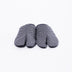 Front view of navy Tabi Slippers " KANOKO "