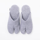 Top view of gray Tabi Slippers " PILE "